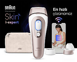 Braun IPL Skin i·expert, Evde Tüy Alma, Ücretsiz Uygulama, Çanta, Gillette Venus, 3 Başlık, PL7253 - Braun