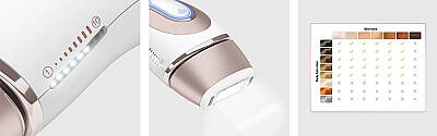 Braun IPL Skin i·expert, Evde Tüy Alma, Ücretsiz Uygulama, Çanta, Gillette Venus, 3 Başlık, PL7253 - 3