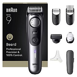 Braun Sakal Düzeltici Series 9, +7 Berber Ekipmanları, 52 Uzunluk, ProBlade, BT9520 - Braun