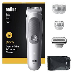 Braun Vücut Tıraş Makinesi Series 5, +6 Aksesuar, Su Geçirmez, BG5550 - Braun