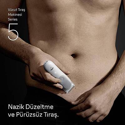 Braun Vücut Tıraş Makinesi Series 5, +6 Aksesuar, Su Geçirmez, BG5550 - 2
