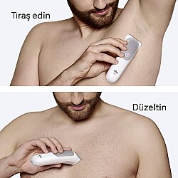 Braun Vücut Tıraş Makinesi Series 5, +6 Aksesuar, Su Geçirmez, BG5550 - 5