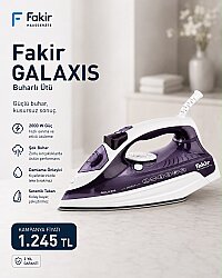 Fakir Galaxis Buharli Ütü Red - Fakir