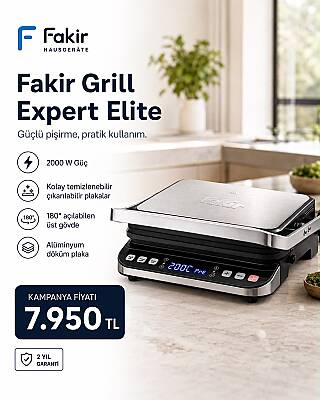 Fakir Grill Expert Elite Izgara & Tost Makinesi - 1