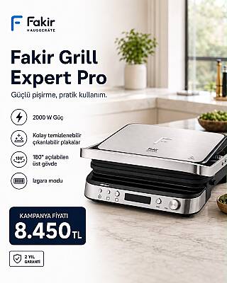 Fakir Grill Expert Pro Izgara & Tost Makinesi - 1