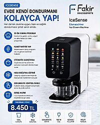 Fakir IceSense Çok Programlı Dondurma Makinesi - Fakir