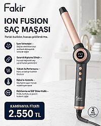 Fakir Ion Fusion Saç Maşası - Fakir