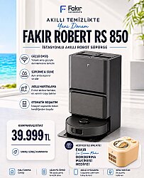 Fakir Robert RS 850 Plus Robot Süpürge - Fakir