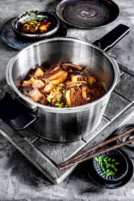 Fissler 602-810-10-070 Vitaquick Premium Düdüklü Tencere 8lt ,Buharlı Pişirme ataçmanlı - 5