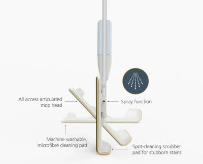 JOSEPH JOSEPH Sprey Mop Seti 65004 - 2