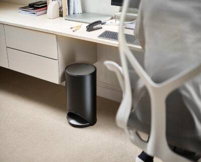 Joseph Joseph Tekne Yanı Çöp Kovası 10lt Siyah 30151 - 7