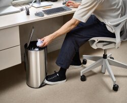 Joseph Joseph Tekne Yanı Çöp Kovası 10lt Steel 30152 - 5