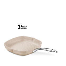 Korkmaz A1268 Granita 28x28 cm Kare Grill Tava - Korkmaz