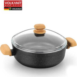 Korkmaz A1835 Montana Kısa Tencere 24 CM - Korkmaz