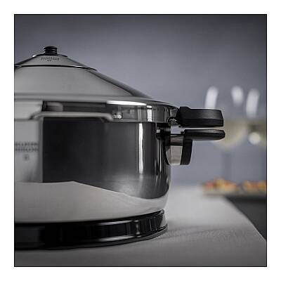 Kuhn Rikon DUROTHERM® PRO Black Düdüklü Tencere 3.0 L · Ø 22cm 35504 - 4