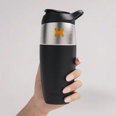 Promixx PURSUIT Stainless Steel Shaker Black - 5