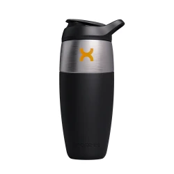 Promixx PURSUIT Stainless Steel Shaker Black - 6