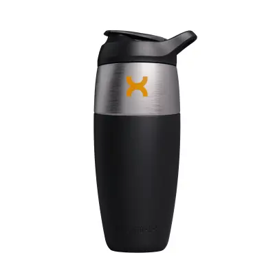 Promixx PURSUIT Stainless Steel Shaker Black - 6