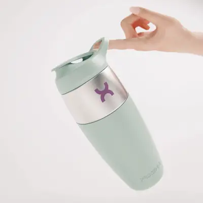 Promixx PURSUIT Stainless Steel Shaker Sae Glass Green - 7