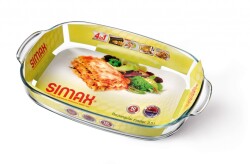 RECTANGULAR ROASTER Collection : SIMAX Classic Ürün kodu:7296	3,5L,	404 x 260 x 60mm - SIMAX